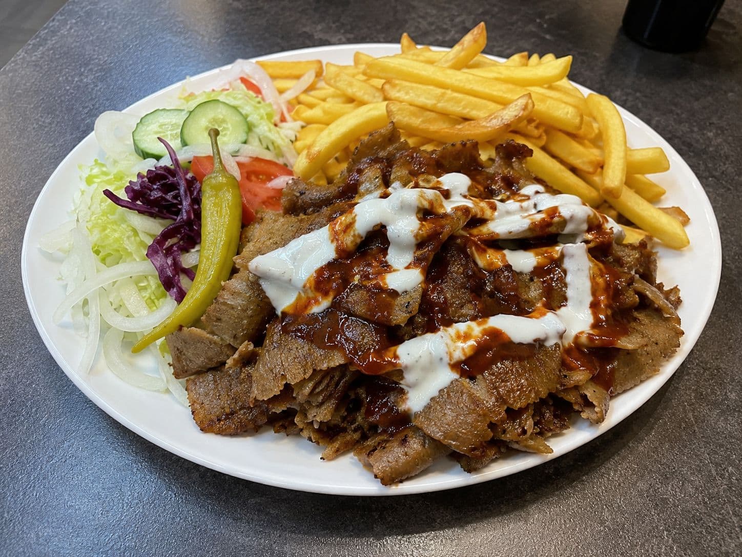 Kebabtallrik