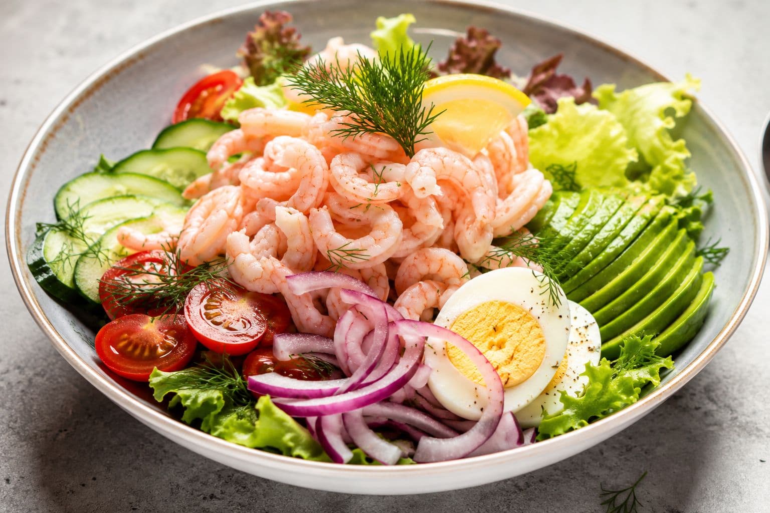 Lyx räksallad